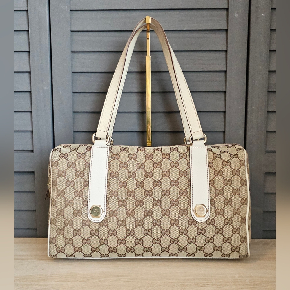 Authentic Gucci Charmy Boston Shoulder Bag - image 1